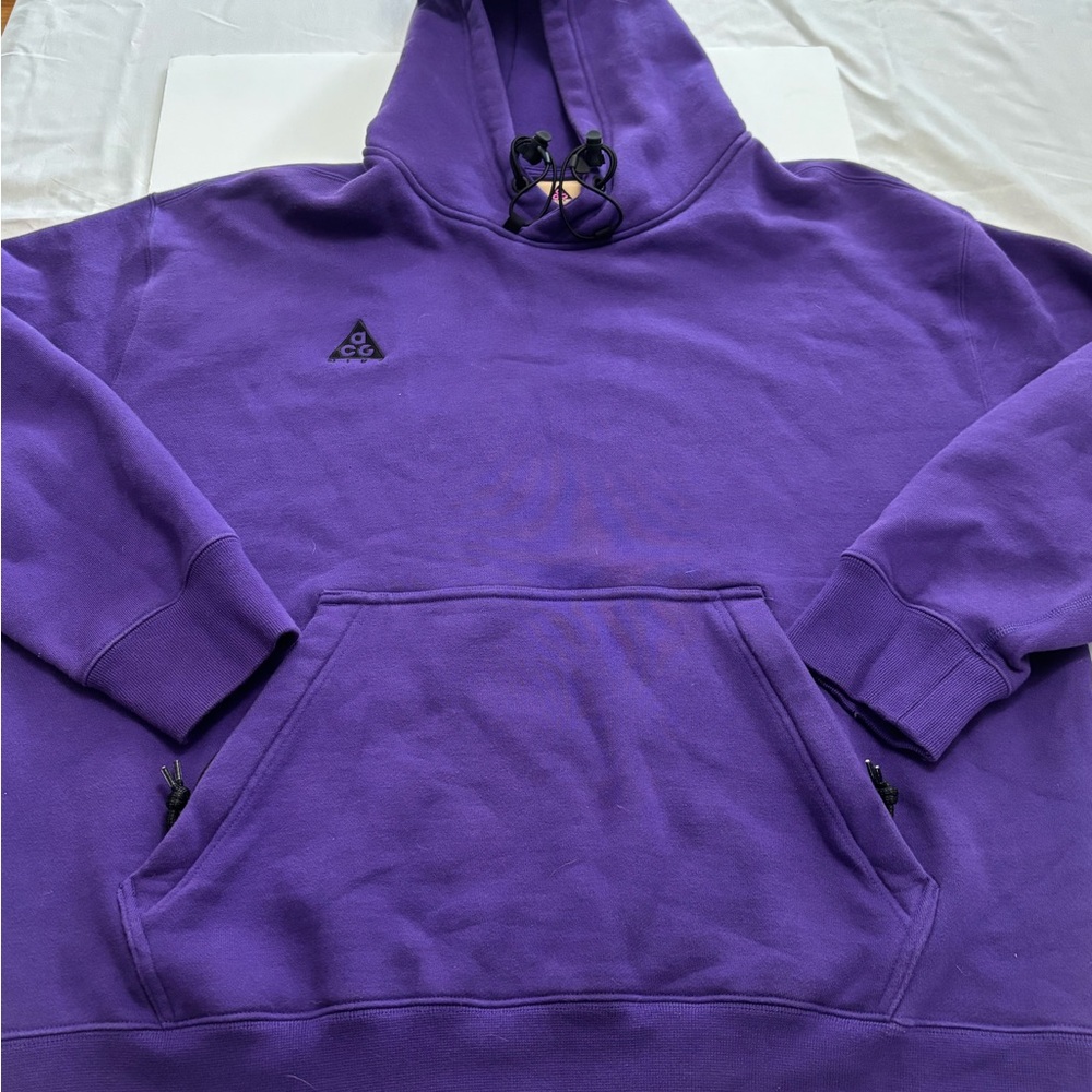 Nike ACG Men's Heavyweight Purple Hoodie